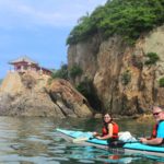 Hiroshima Day Kayaking Tour in the Sea to Studio Ghibli and Hollywood Settings